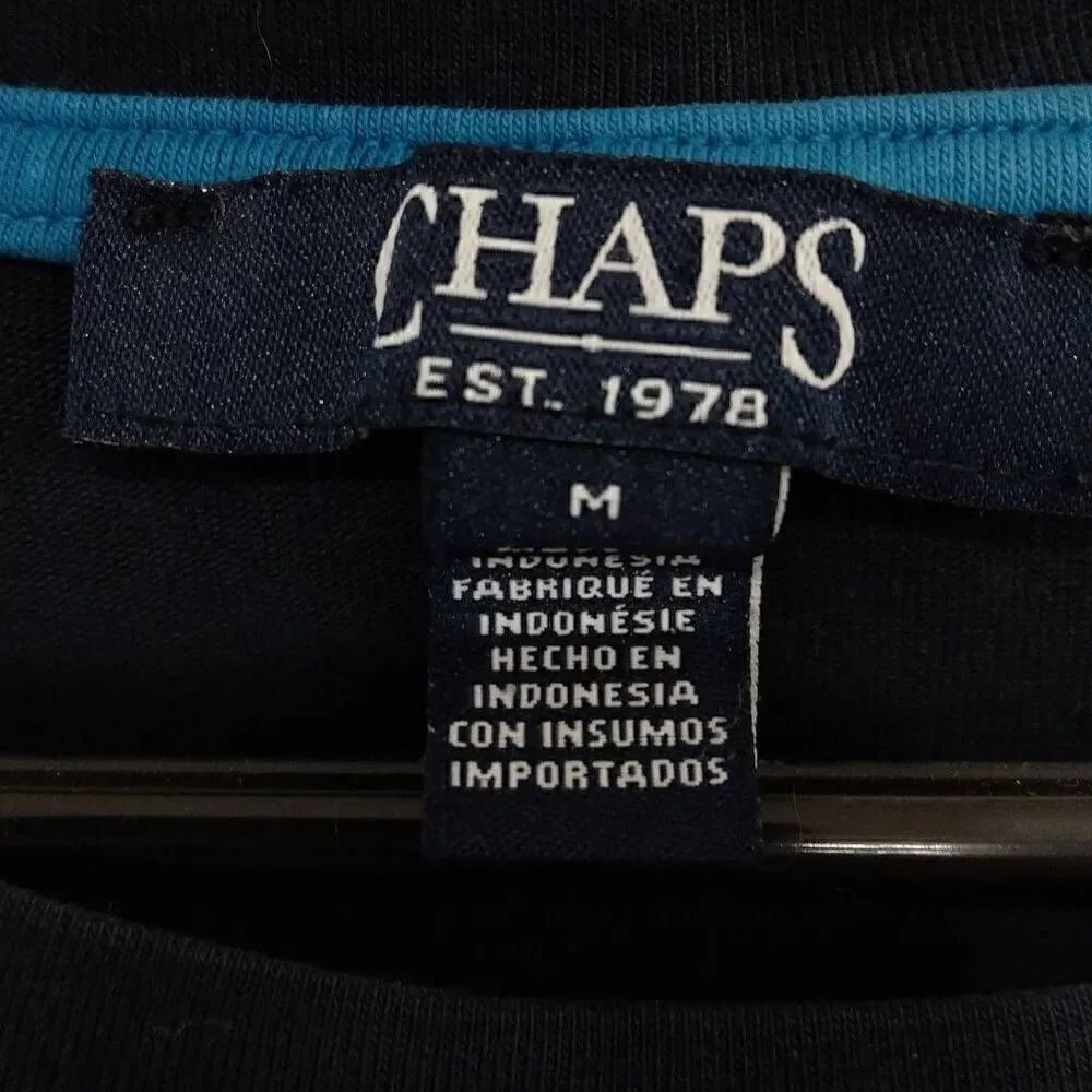 Chaps Blue Dress - Picture 4 of 6